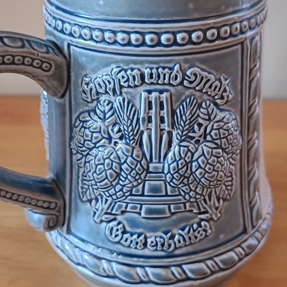VINTAGE 1987 German Wandertage (Hiking Day) Nemmenich Stein Tankard - Picture 8 of 16